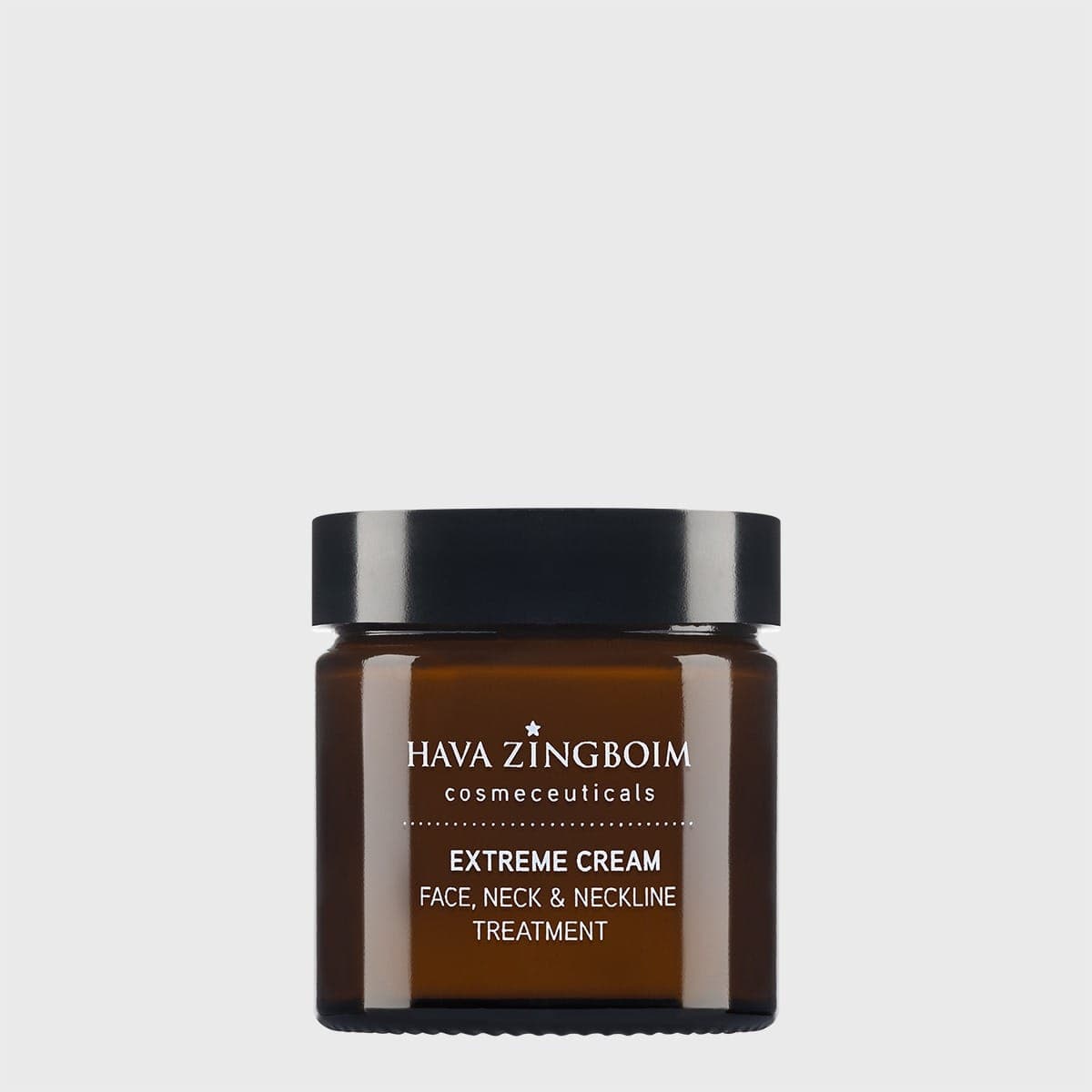 צנצנת EXTREME CREAM מבית חוה זינגבוים – קרם לפנים, צוואר ומחשוף